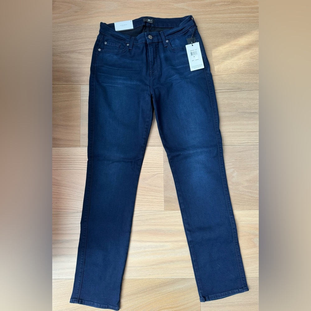 Seven for All Mankind Kimmie Straight Leg Slim Illusion (NWT)
